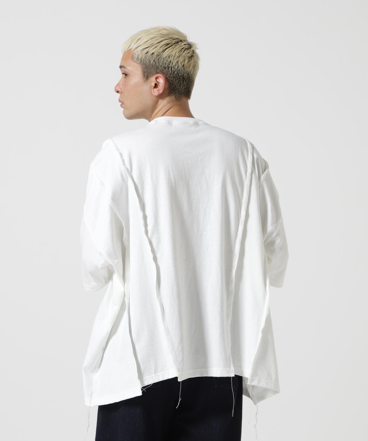 DISCOVERED(ディスカバード) 別注DOCKING WIDE S/S TEE