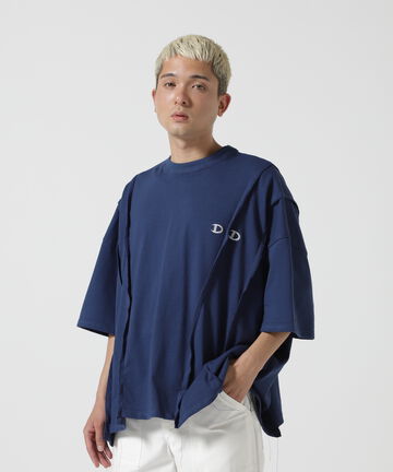 DISCOVERED(ディスカバード) 別注DOCKING WIDE S/S TEE