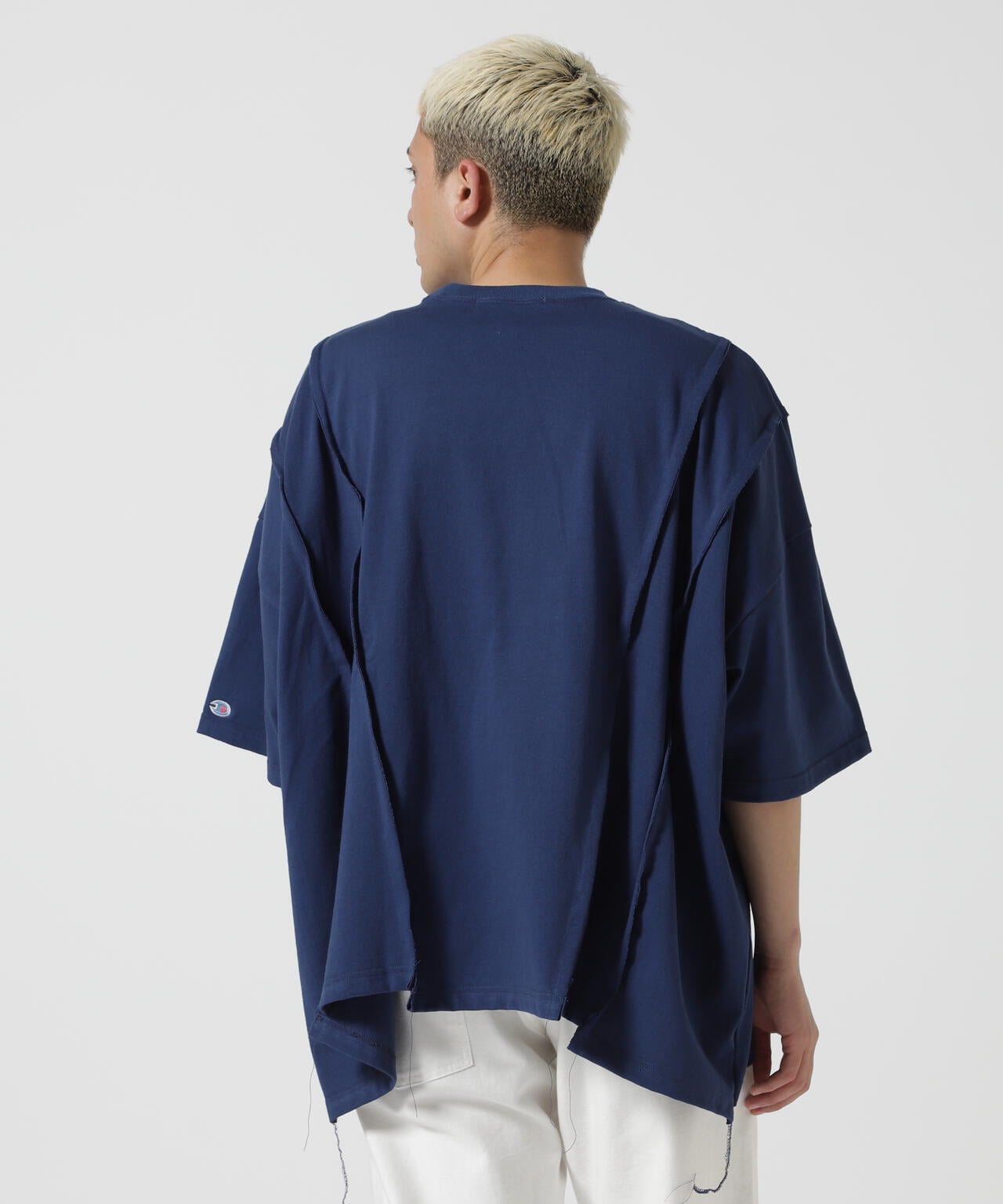 DISCOVERED(ディスカバード) 別注DOCKING WIDE S/S TEE