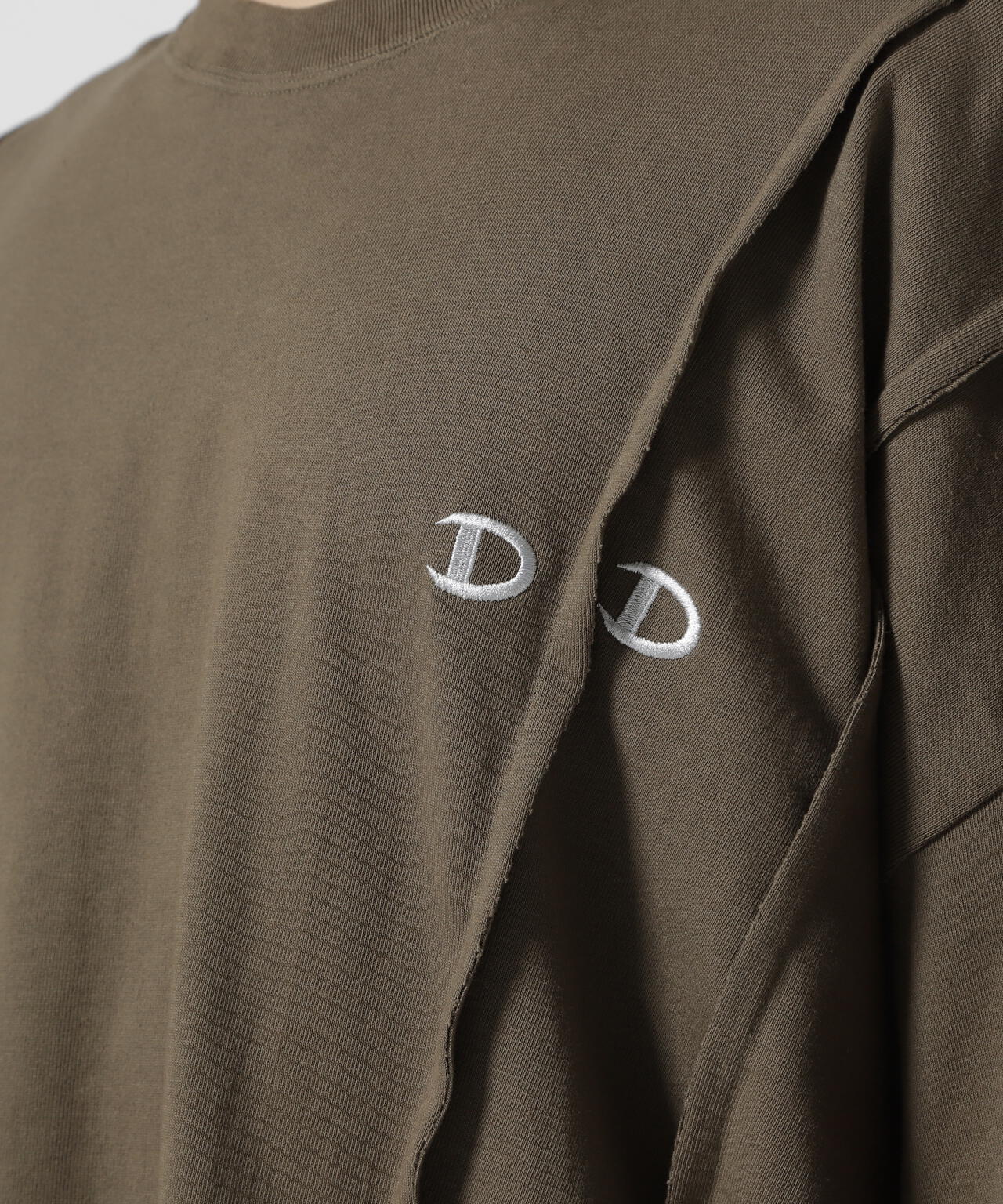 DISCOVERED(ディスカバード) 別注DOCKING WIDE S/S TEE