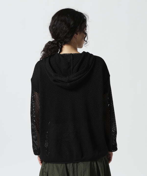 YENN (イエン）MESH LACE HOODIEプルオーバー