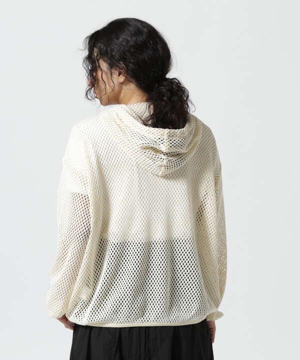 YENN (イエン）MESH LACE HOODIEプルオーバー