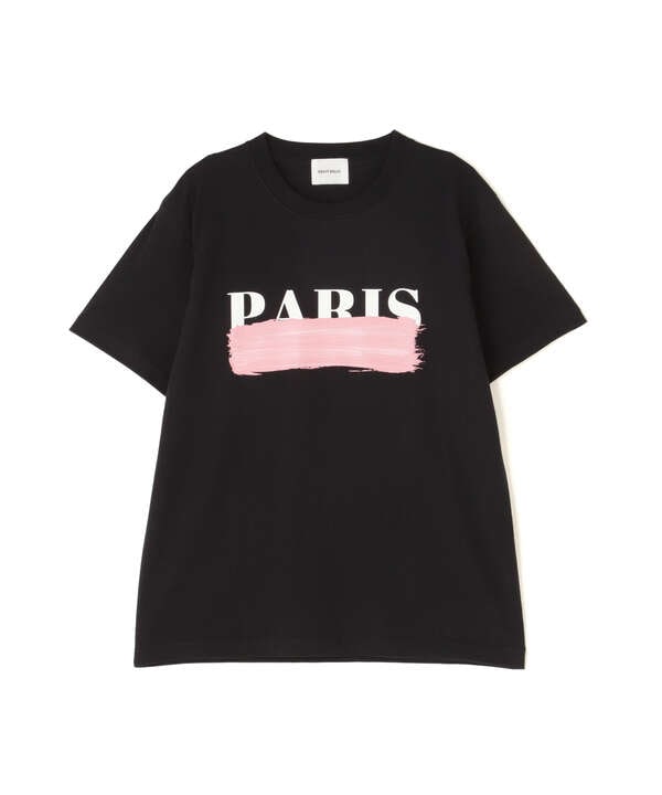 DROIT BELLO（ドロイトベロ）PINKブラッシュPARIS Tシャツ