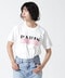 DROIT BELLO（ドロイトベロ）PINKブラッシュPARIS Tシャツ