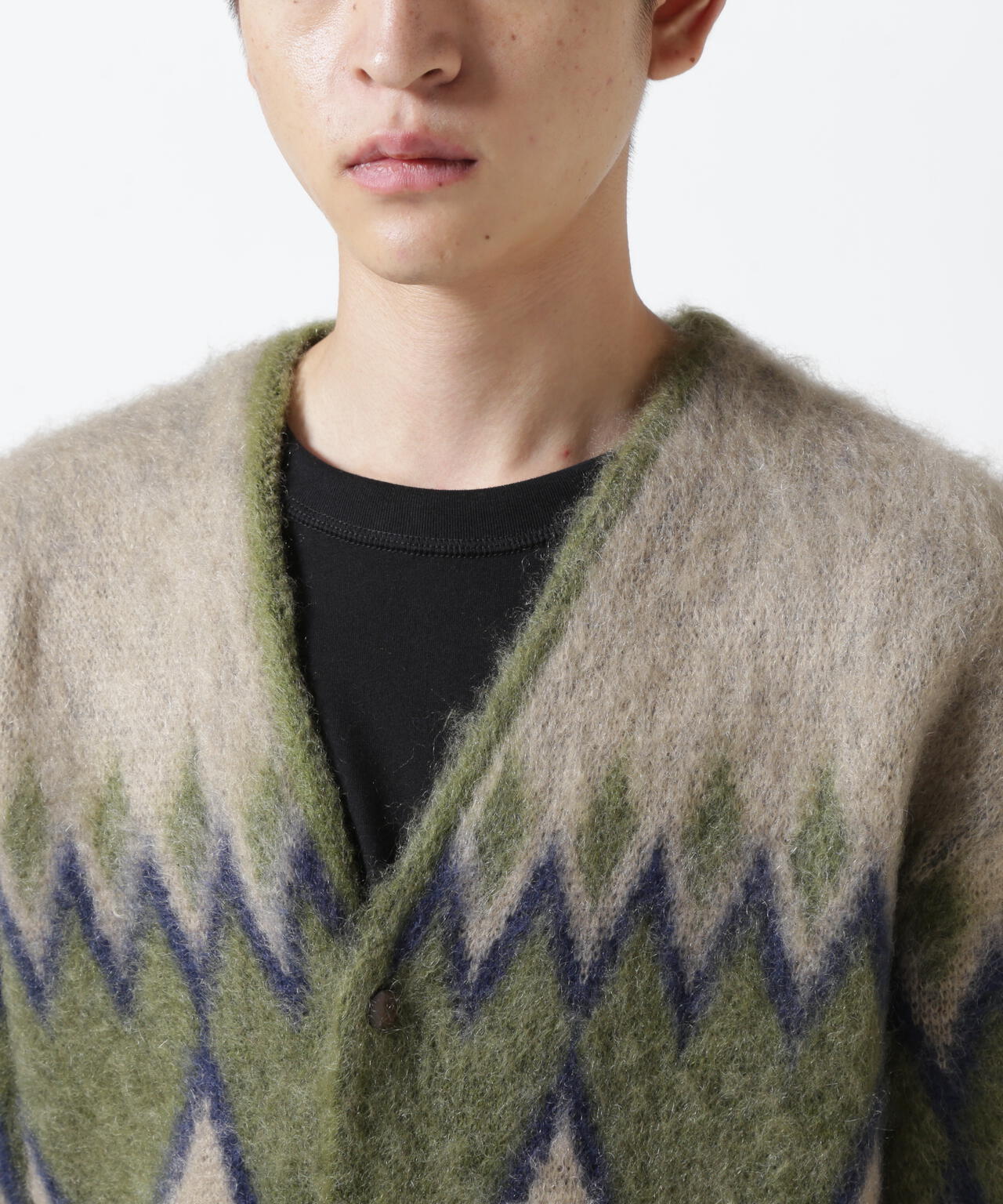 NEEDLES(ニードルズ) Mohair Cardigan - Diamond | B'2nd ( ビーセカンド ) | US ONLINE  STORE（US オンラインストア）