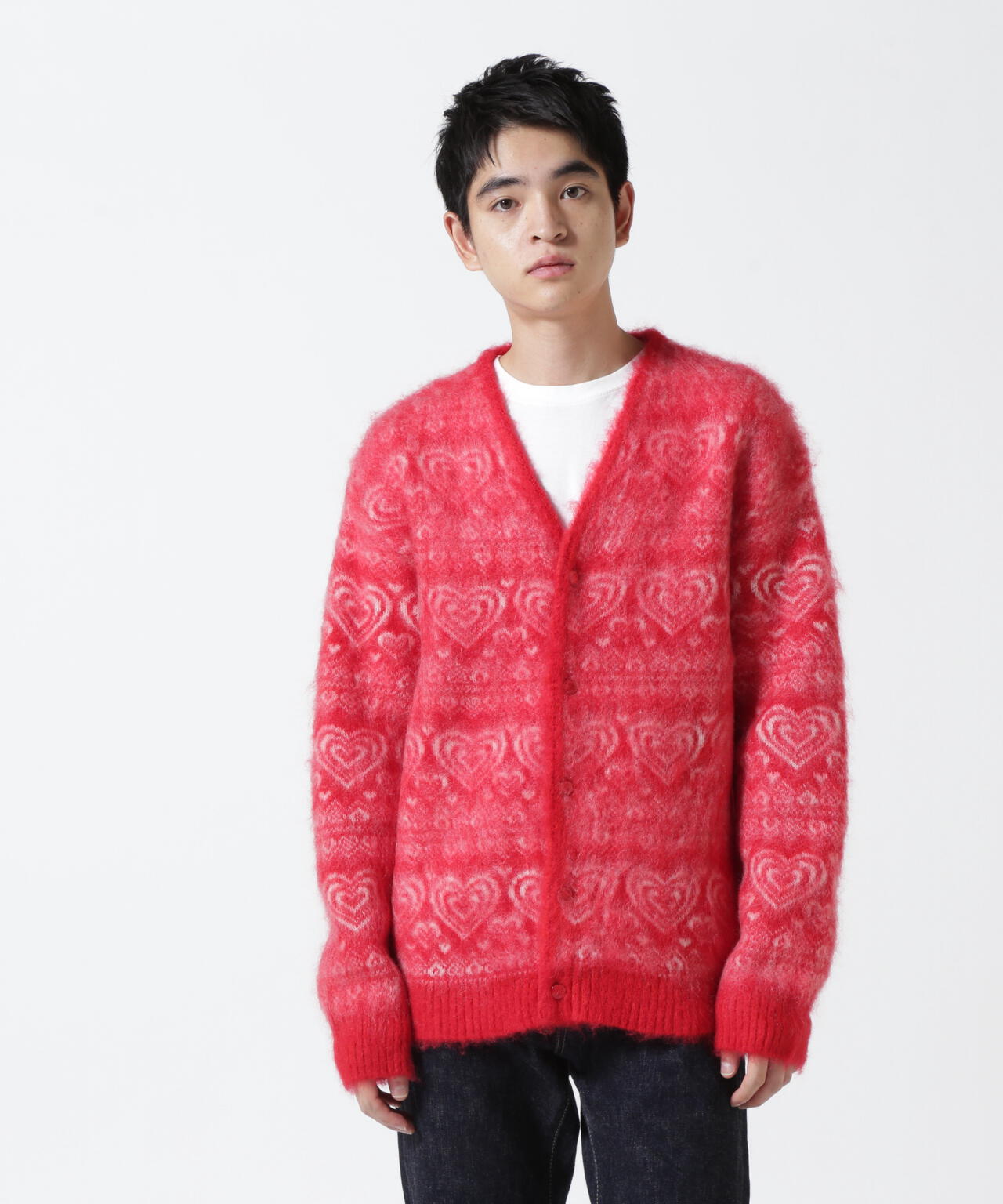 NEEDLES(ニードルズ) Mohair Cardigan - Heart | B'2nd ( ビーセカンド ) | US ONLINE  STORE（US オンラインストア）