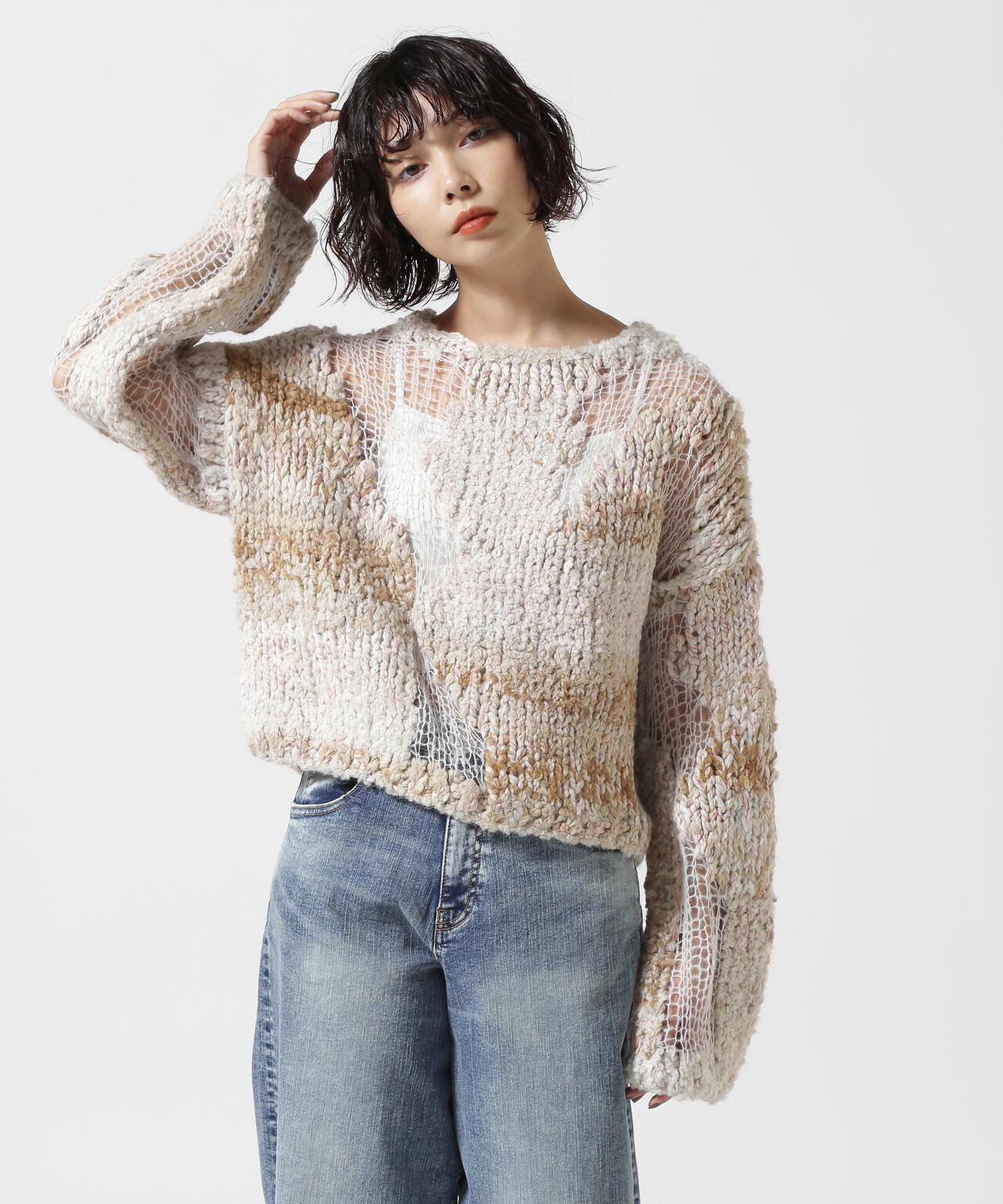 TWO YARN INTARSIA KNIT – NOUNLESS