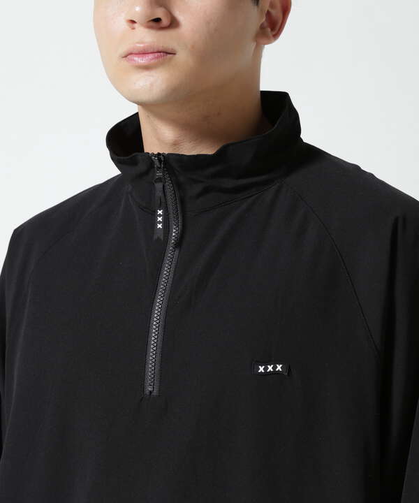 GOD SELECTION XXX / GX-A25-JK-01 / NYLON HALF ZIP JACKET