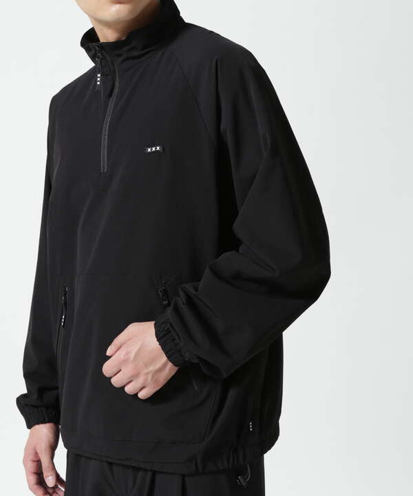 GOD SELECTION XXX / GX-A25-JK-01 / NYLON HALF ZIP JACKET