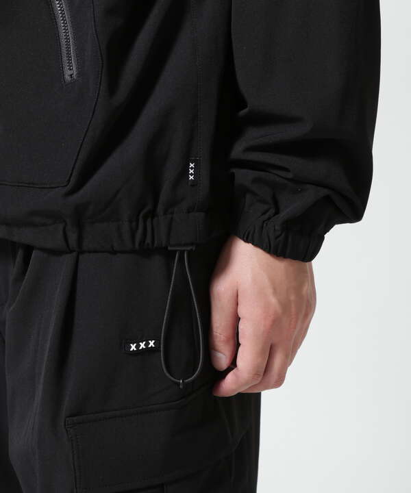 GOD SELECTION XXX / GX-A25-JK-01 / NYLON HALF ZIP JACKET