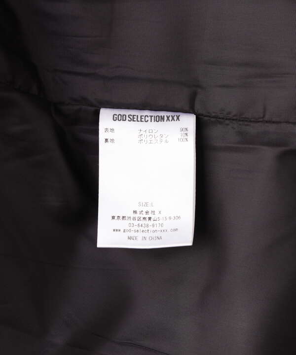 GOD SELECTION XXX / GX-A25-JK-01 / NYLON HALF ZIP JACKET