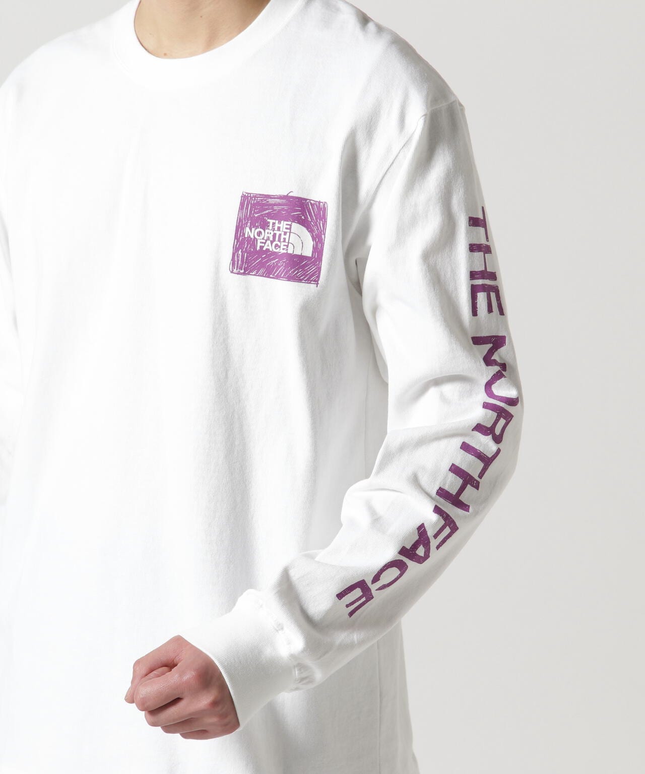 THE NORTH FACE (ザ・ノースフェイス）L/S Sleeve Graphic Tee | B'2nd