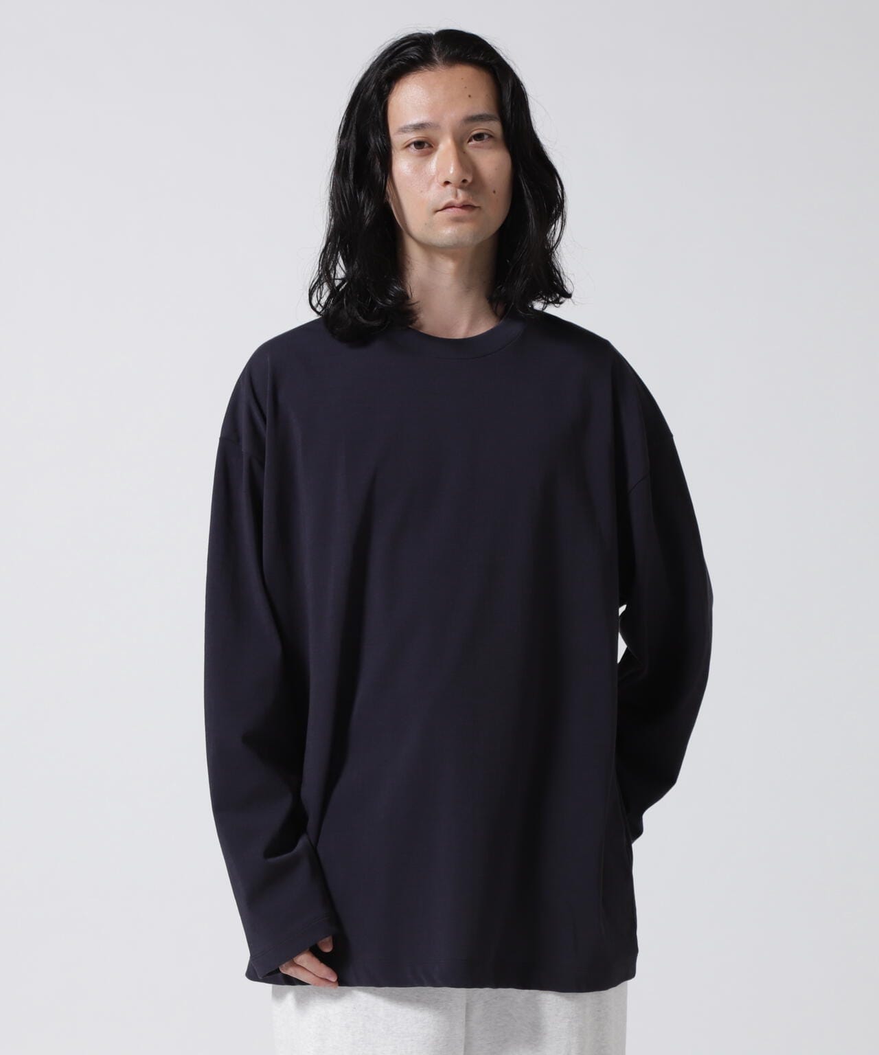 ATON (エイトン)FRESCA PLATE / OVERSIZED L/S T-SHIRT | B'2nd ( ビーセカンド ) | US  ONLINE STORE（US オンラインストア）