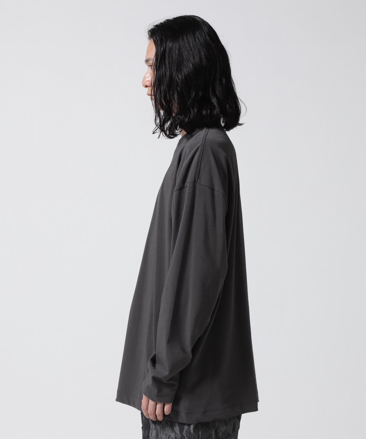 ATON (エイトン)FRESCA PLATE / OVERSIZED L/S T-SHIRT | B'2nd ( ビーセカンド ) | US  ONLINE STORE（US オンラインストア）