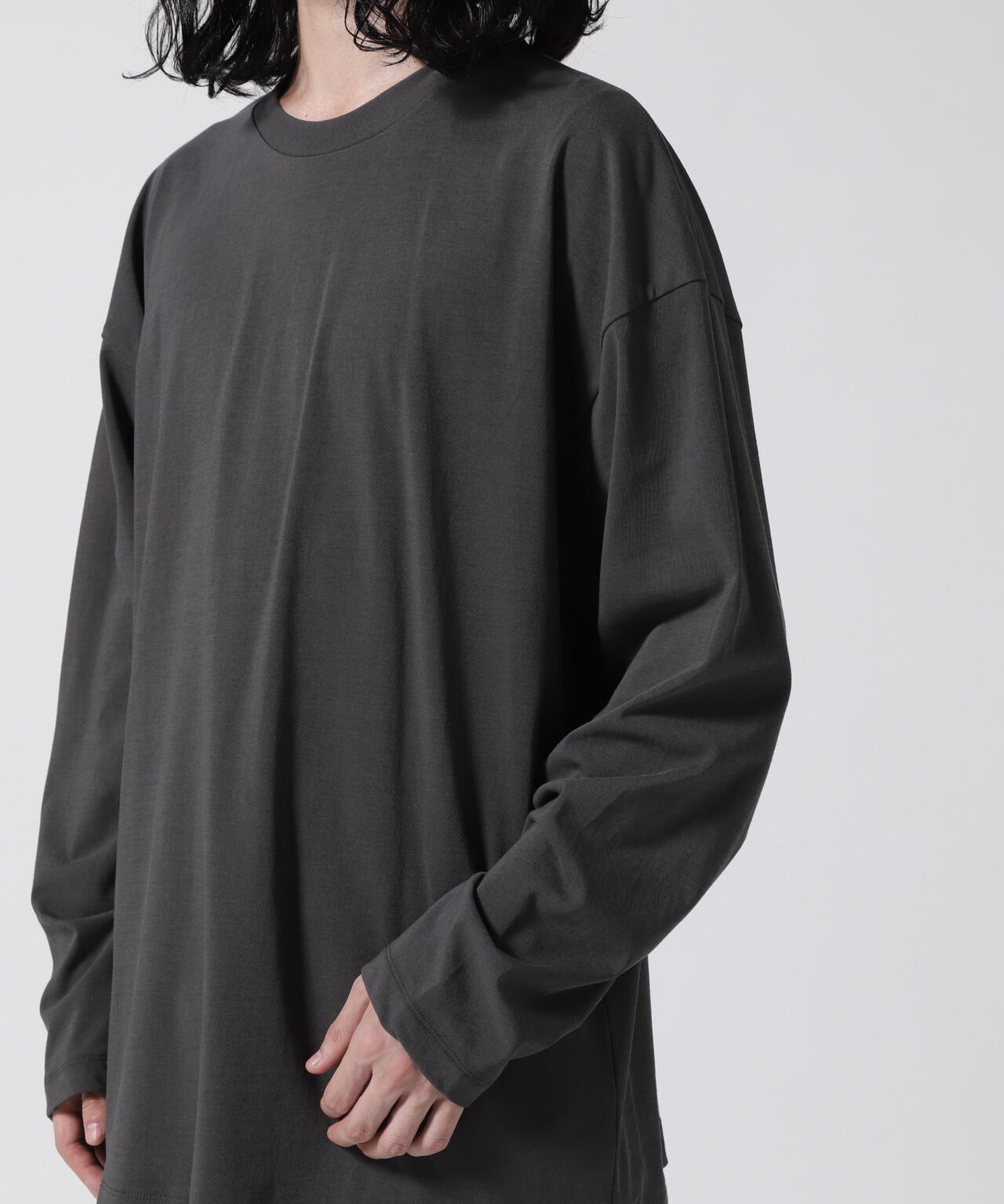 ATON (エイトン)FRESCA PLATE / OVERSIZED L/S T-SHIRT | B'2nd ( ビーセカンド ) | US  ONLINE STORE（US オンラインストア）