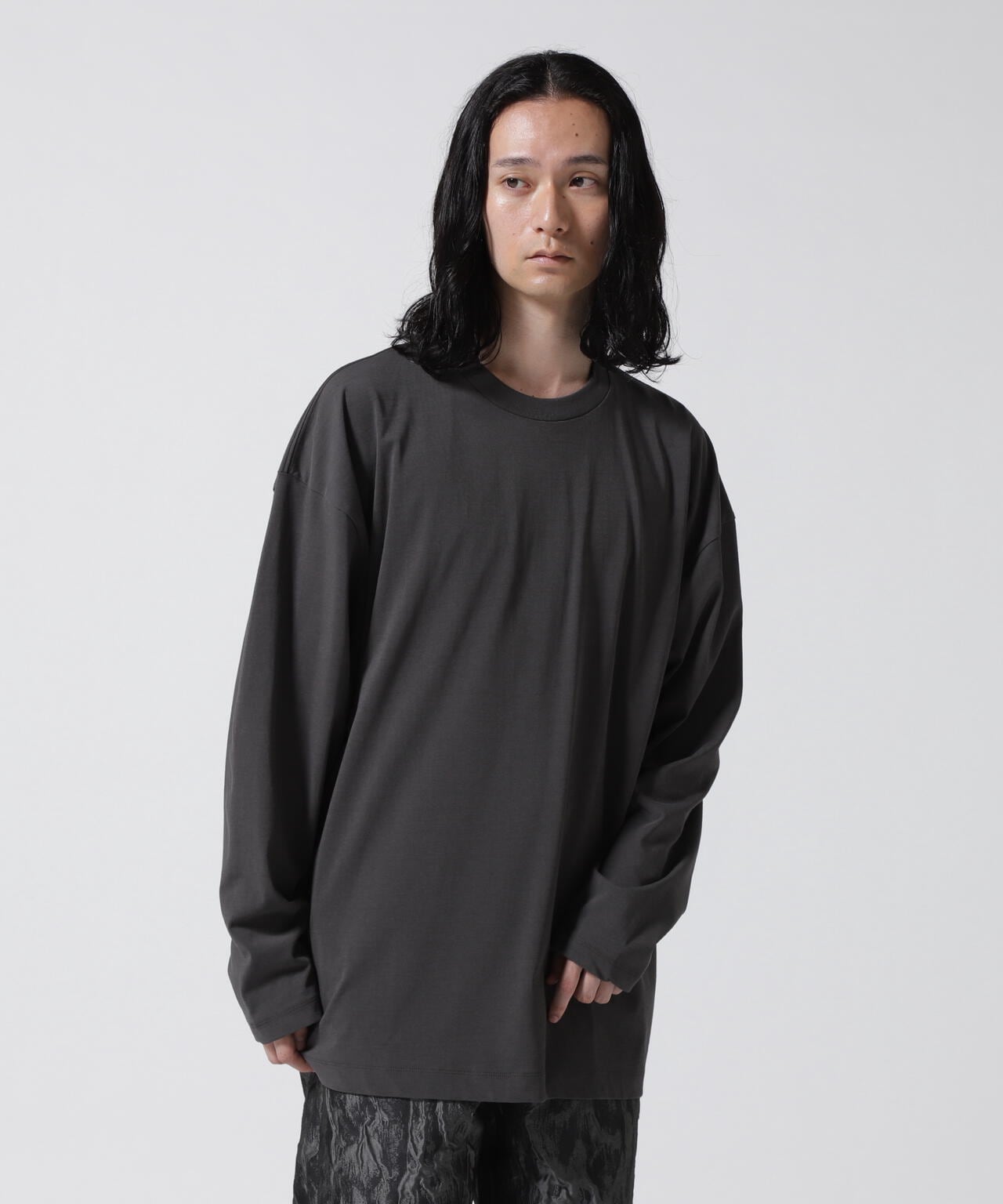 ATON (エイトン)FRESCA PLATE / OVERSIZED L/S T-SHIRT | B'2nd ( ビーセカンド ) | US  ONLINE STORE（US オンラインストア）