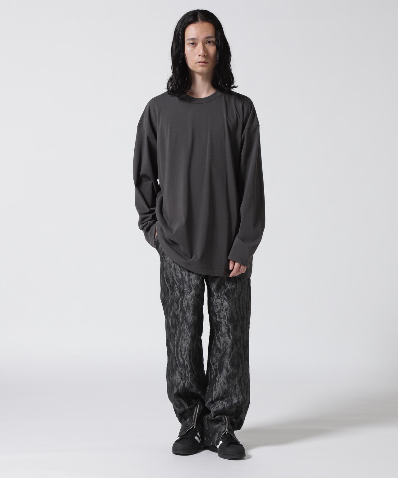 ATON (エイトン)FRESCA PLATE / OVERSIZED L/S T-SHIRT | B'2nd ( ビーセカンド ) | US  ONLINE STORE（US オンラインストア）