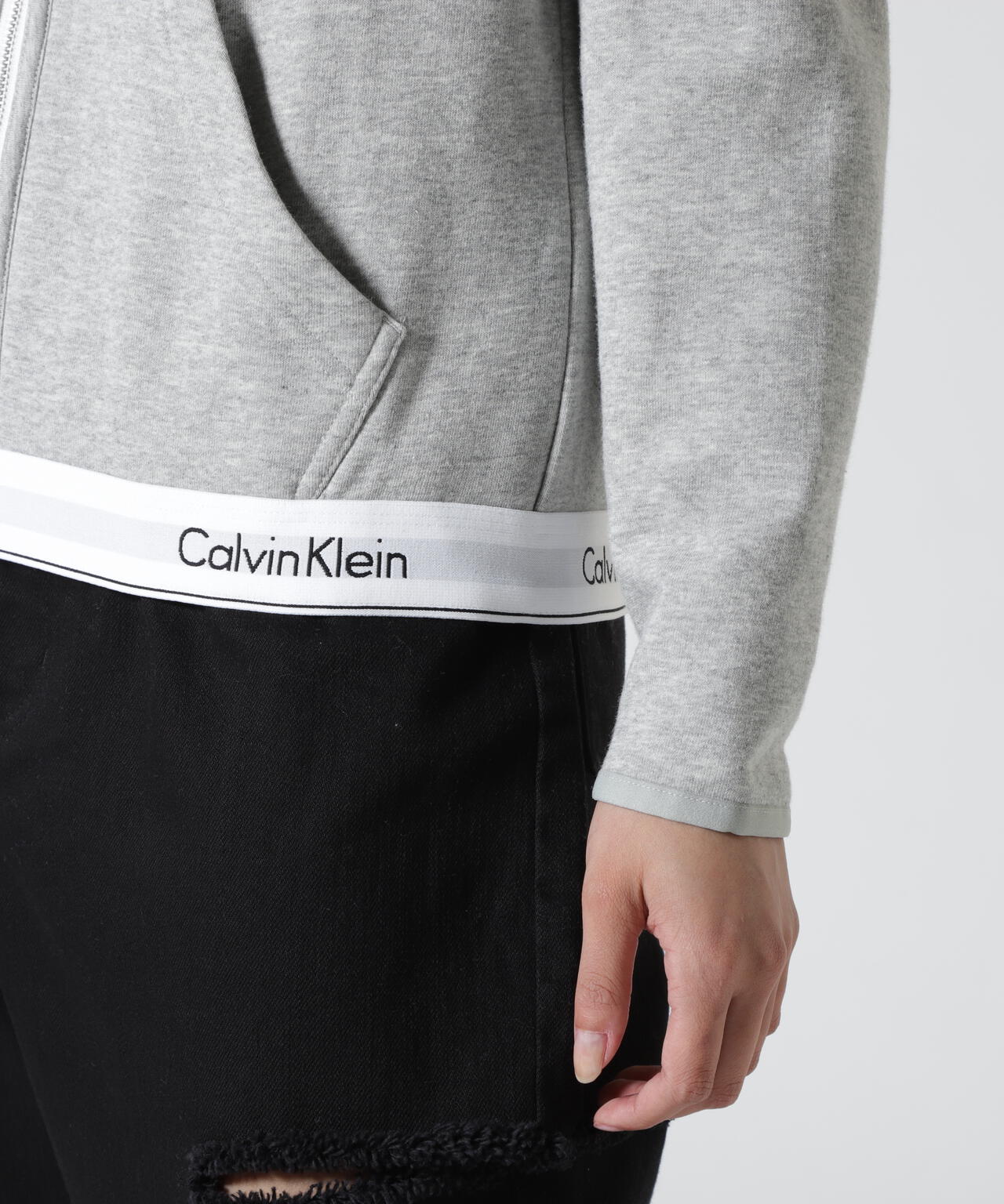 Calvin Klein（カルバンクライン）MODERN COTTON LOUNGEWEAR - ジップ