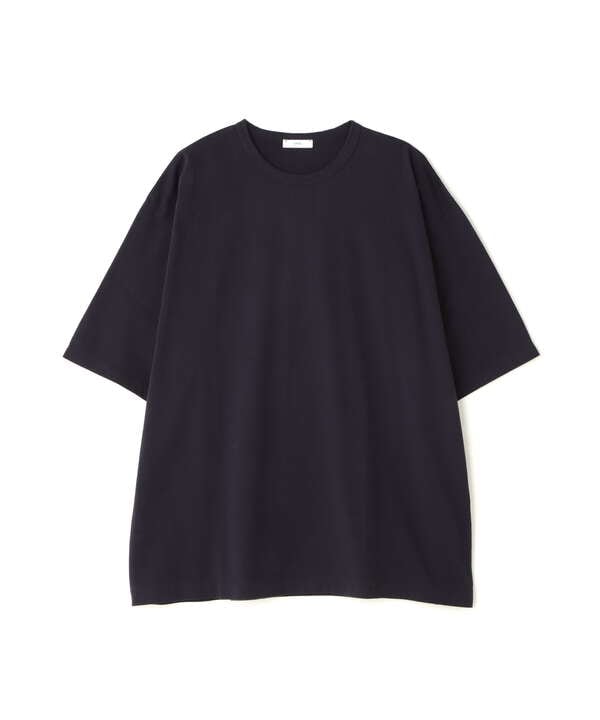 ATON (エイトン) NATURAL DYED NUBUCK / CREWNECK T-SHIRT