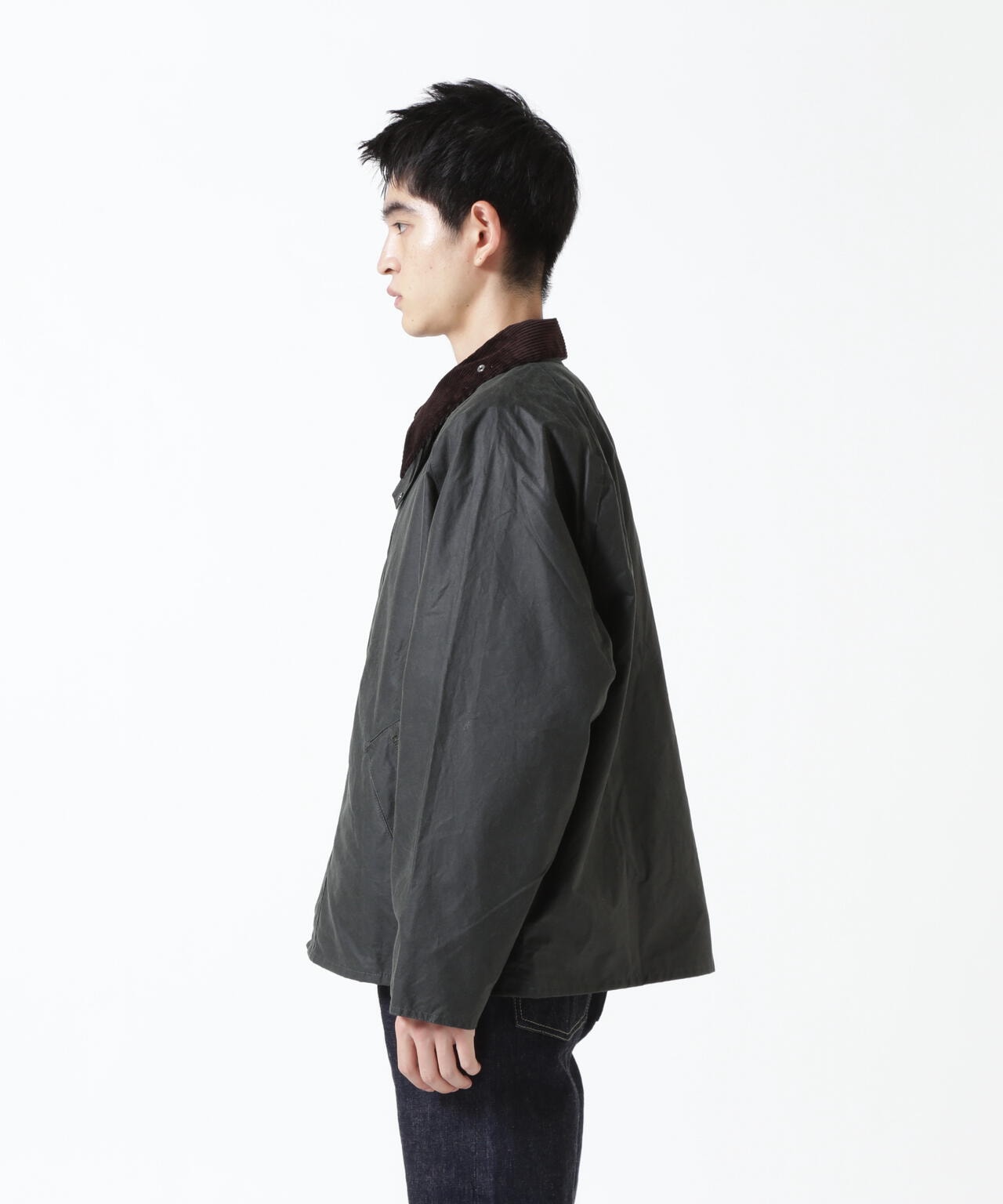 Barbour（バブアー）【TRANSPORT / トランスポート】ワックス コットン ショート ブルゾン | B'2nd ( ビーセカンド ) |  US ONLINE STORE（US オンラインストア）