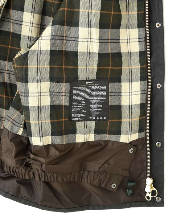 Barbour（バブアー）【TRANSPORT / トランスポート】ワックス コットン ショート ブルゾン