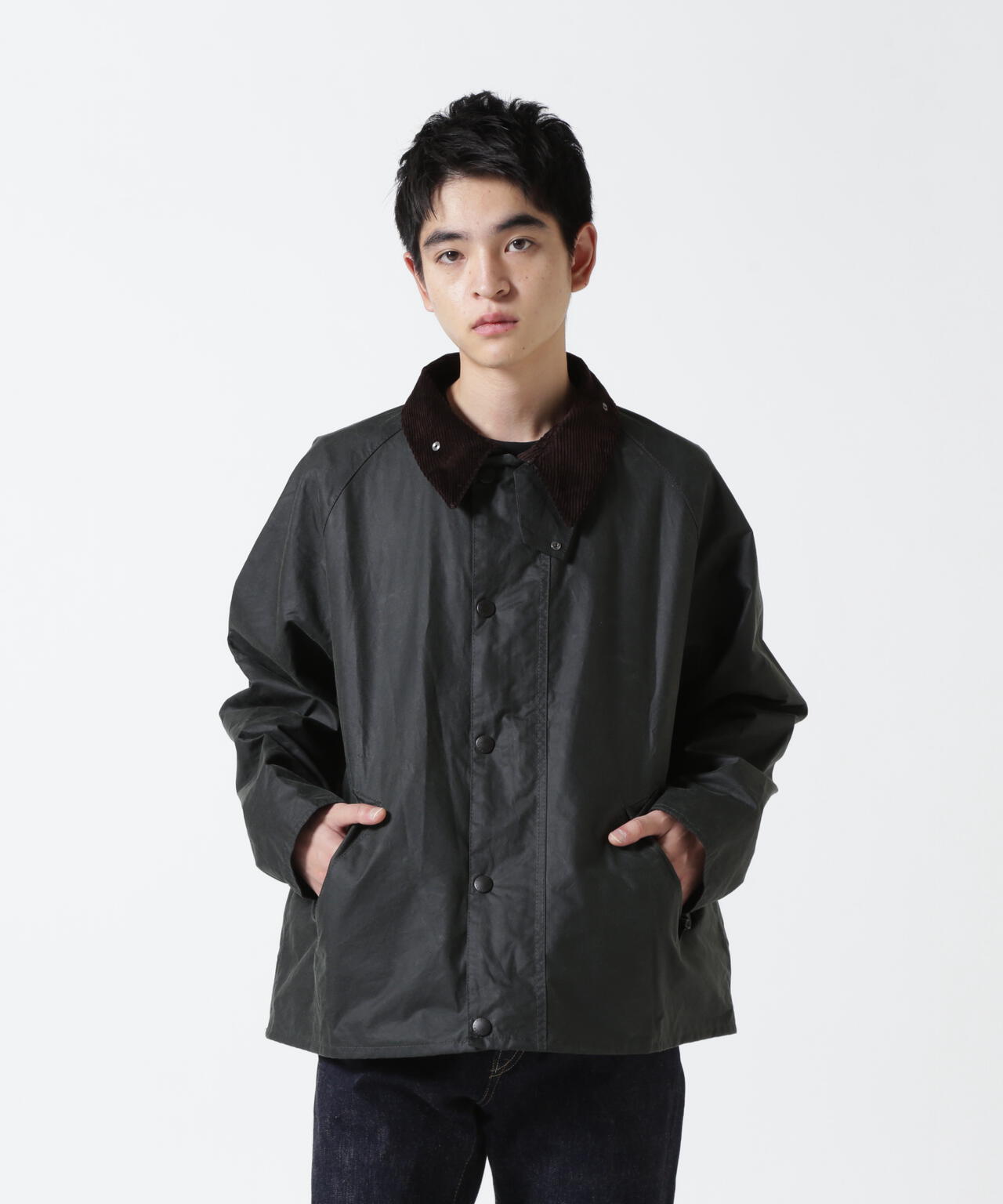 Barbour（バブアー）【TRANSPORT / トランスポート】ワックス コットン ショート ブルゾン | B'2nd ( ビーセカンド ) |  US ONLINE STORE（US オンラインストア）