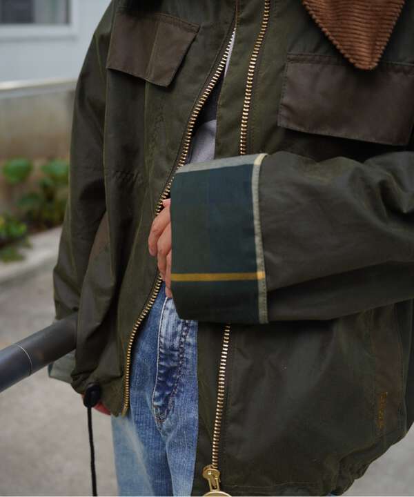 BARBOUR (バブアー) Beauly ワックス コットン ブルゾン