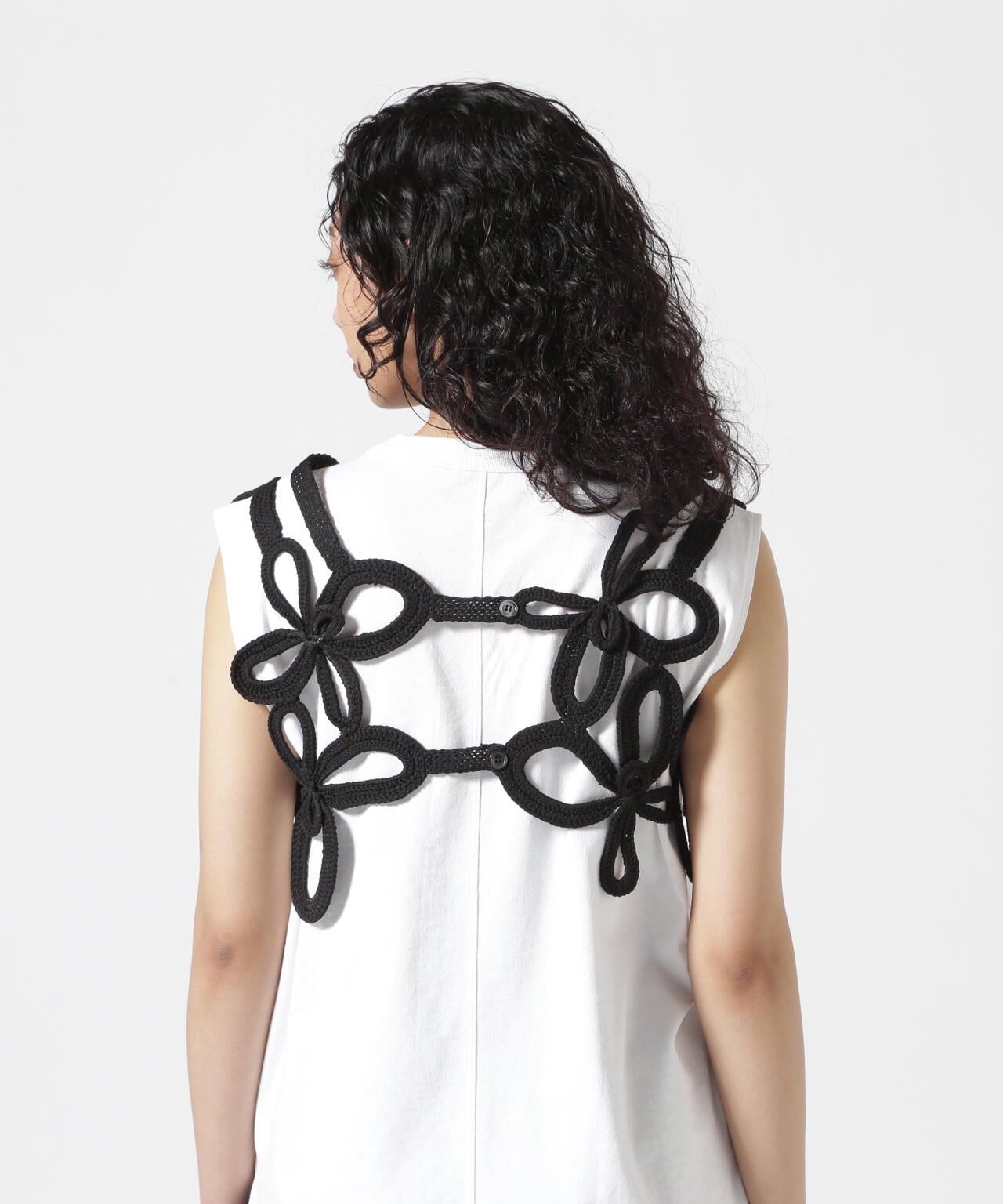 RUMCHE(ラムシェ) Flower Bond Yarn Harness / black | B'2nd ( ビーセカンド ) | US  ONLINE STORE（US オンラインストア）