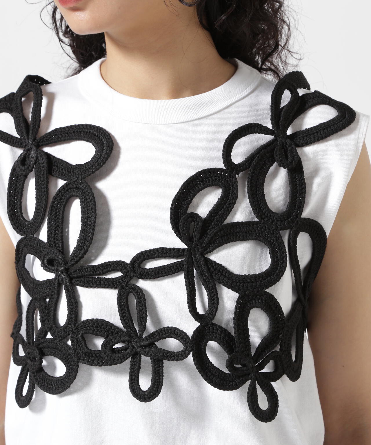 RUMCHE(ラムシェ) Flower Bond Yarn Harness / black | B'2nd ( ビーセカンド ) | US  ONLINE STORE（US オンラインストア）