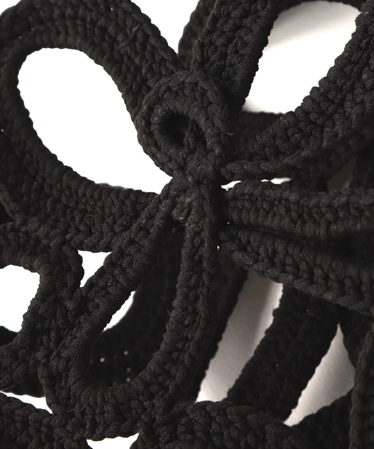 RUMCHE(ラムシェ) Flower Bond Yarn Harness / black | B'2nd ( ビーセカンド ) | US  ONLINE STORE（US オンラインストア）