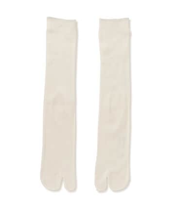 MARCOMONDE（マルコモンド）high gauge cotton tabi socks