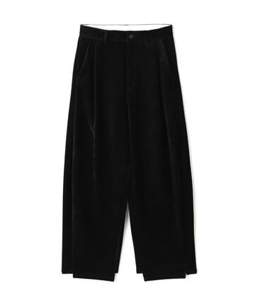 YENN(イエン) MOLE TWILL CURVED PANT