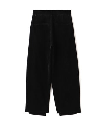 YENN(イエン) MOLE TWILL CURVED PANT