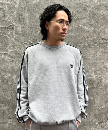 【先行予約 11月中旬-11月下旬入荷予定】NEEDLES x B'2nd 別注 Track CREW - Cotton Jersey