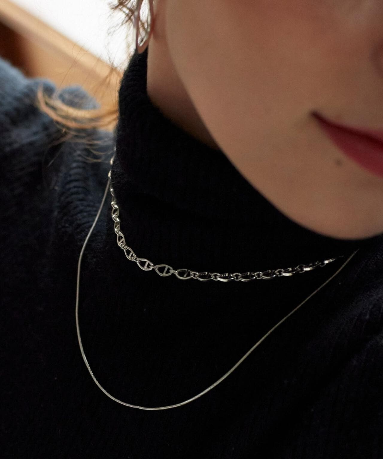 Nothing And Others/ナッシングアンドアザーズW Chain Necklace