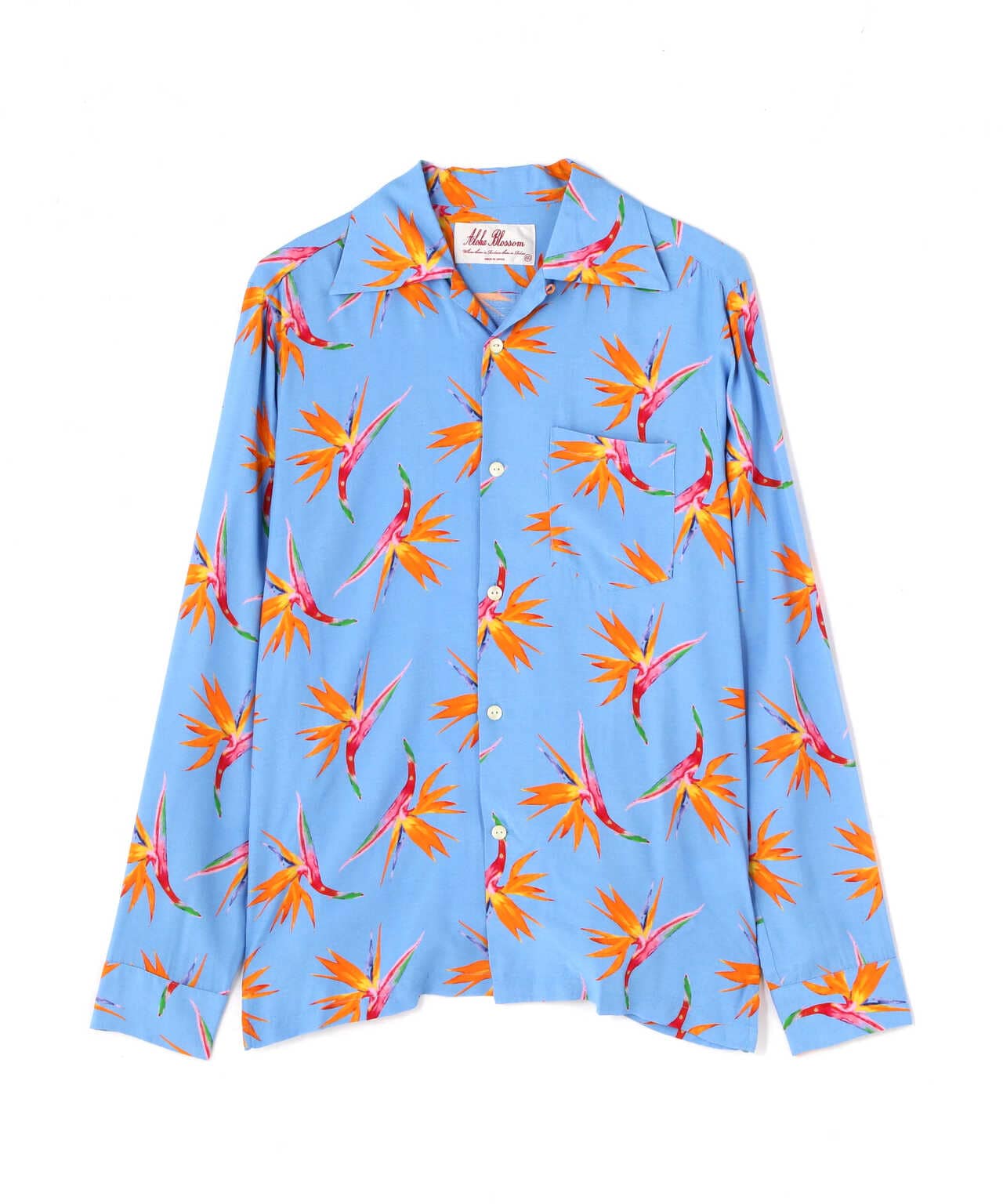 Aloha Blossom/アロハ ブロッサム/“BIRDS OF PARADISE” L/S | RAWLIFE