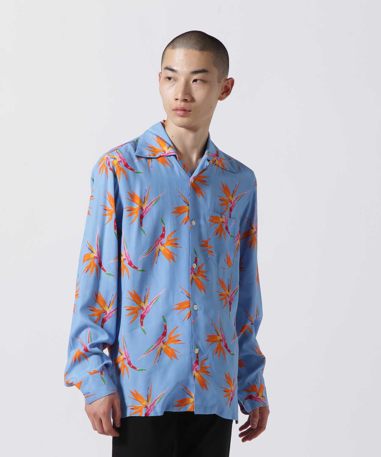 在庫あ特価アロハブロッサム　Aloha Blossom シャツ　半袖　半袖シャツ　柄シャツ トップス