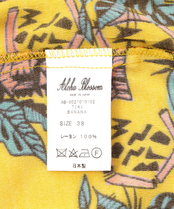 Aloha Blossom/アロハ ブロッサム/TIKI SHIRTS/ティキアロハシャツ