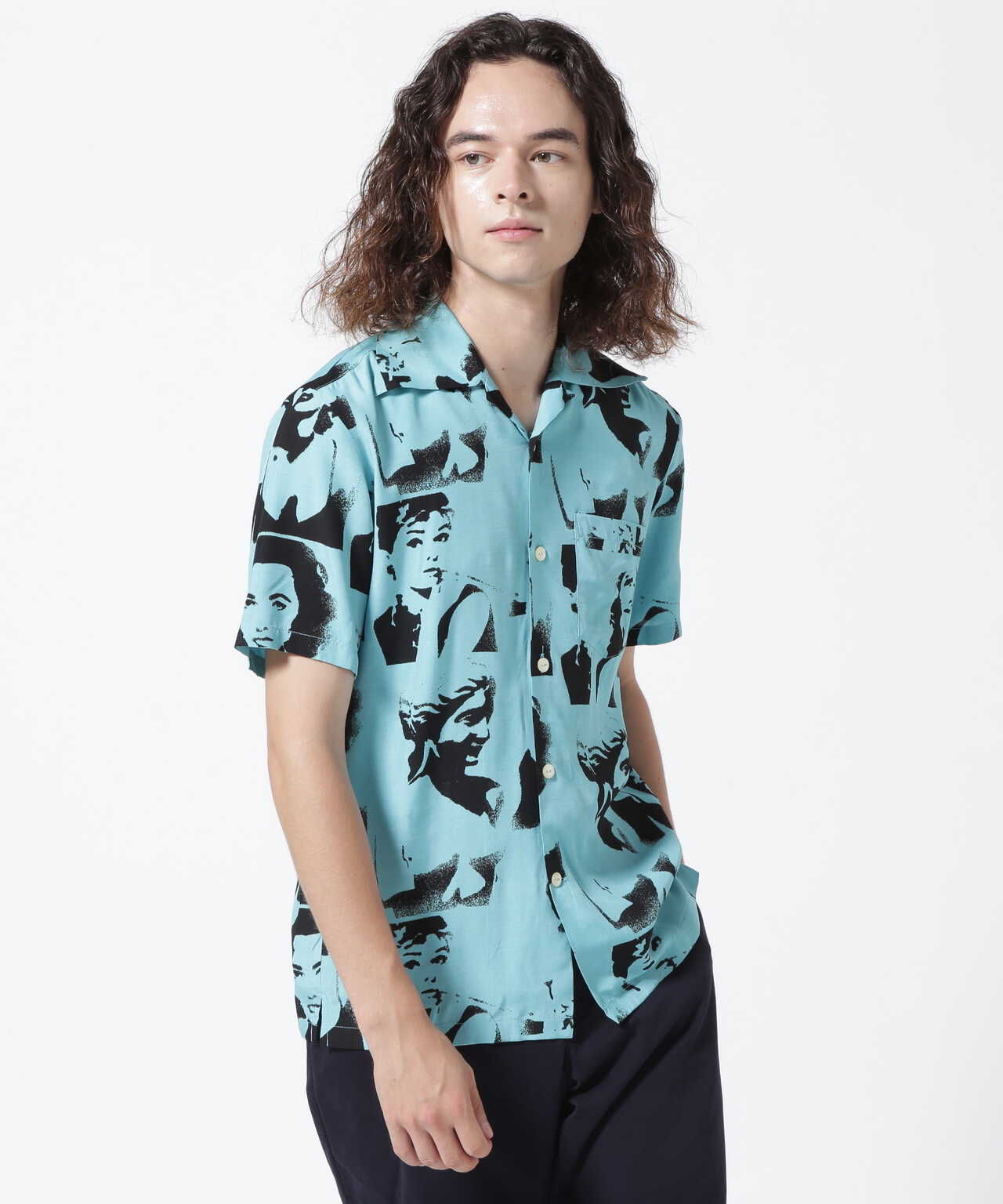 アロハブロッサム　Aloha Blossom シャツ　半袖　半袖シャツ　柄シャツ