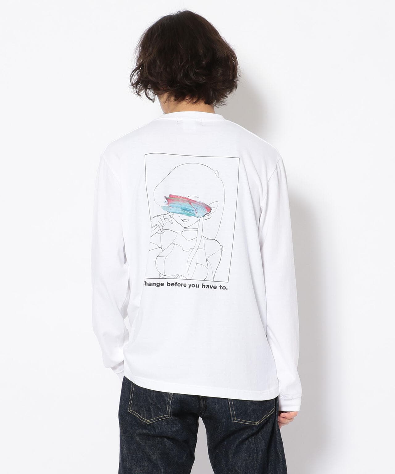 guernika×MONOPHOBIA/ゲルニカ×モノフォビア /Print LS TEE-