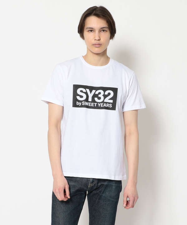 SY32 by SWEET YEARS /エスワイサーティトゥバイ スィートイヤーズ/COLOR BOX LOGO TEE