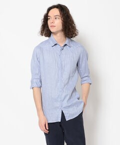 FranCisT_MOR.K.S./フランシスト モークス/WASHED LINEN H/S SHIRT | ROYAL FLASH (  ロイヤルフラッシュ ) | US ONLINE STORE（US オンラインストア）