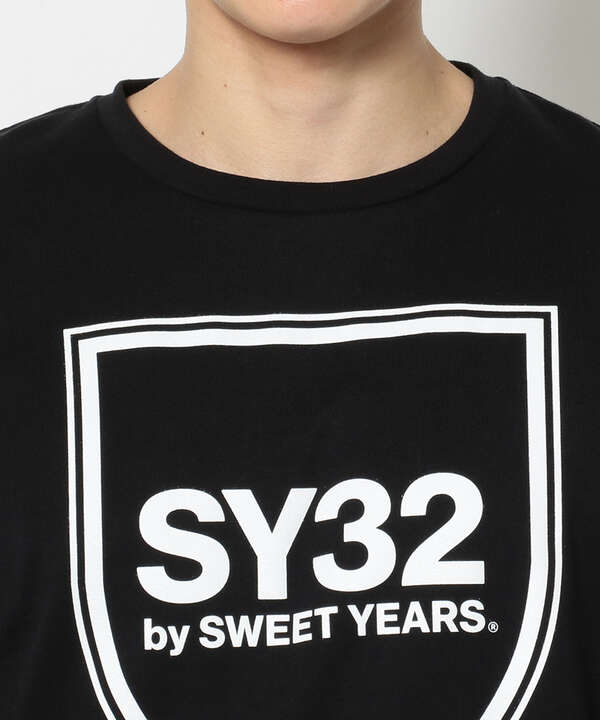 SY32 by SWEET YEARS /エスワイサーティトゥバイ スィートイヤーズ /SHIELD EMBLEM L/S TEE