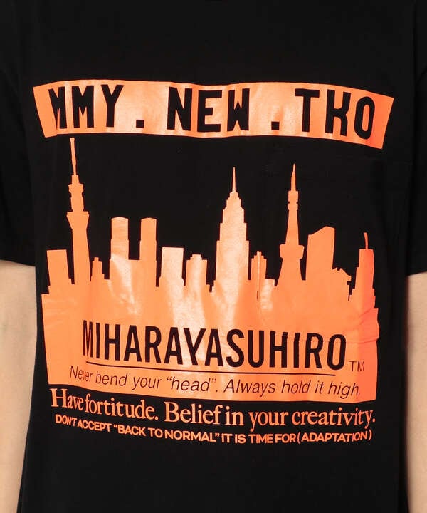 Maison MIHARAYASUHIRO/メゾン ミハラヤスヒロ /SKYLINE PRINTED T-SHIRT