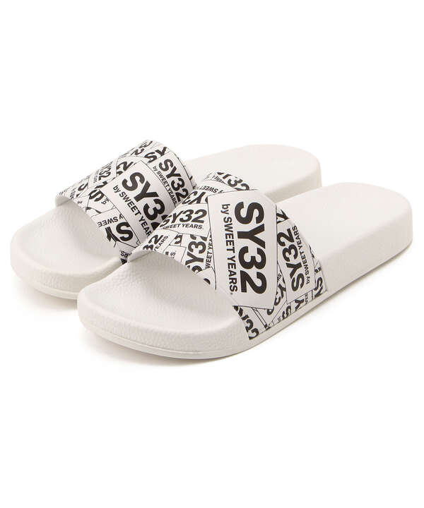 SY32 by SWEET YEARS /エスワイサーティトゥ バイ スィートイヤーズ/SHOWER SANDAL(BOX LOGO)