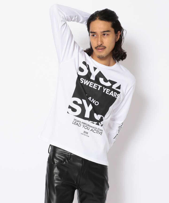 SY32 by SWEET YEARS /エスワイサーティトゥバイ スィートイヤーズ/MILANO LOGO LS TEE（7871230111） |  ROYAL FLASH ( ロイヤルフラッシュ ) | 【公式】通販 MIX.Tokyo