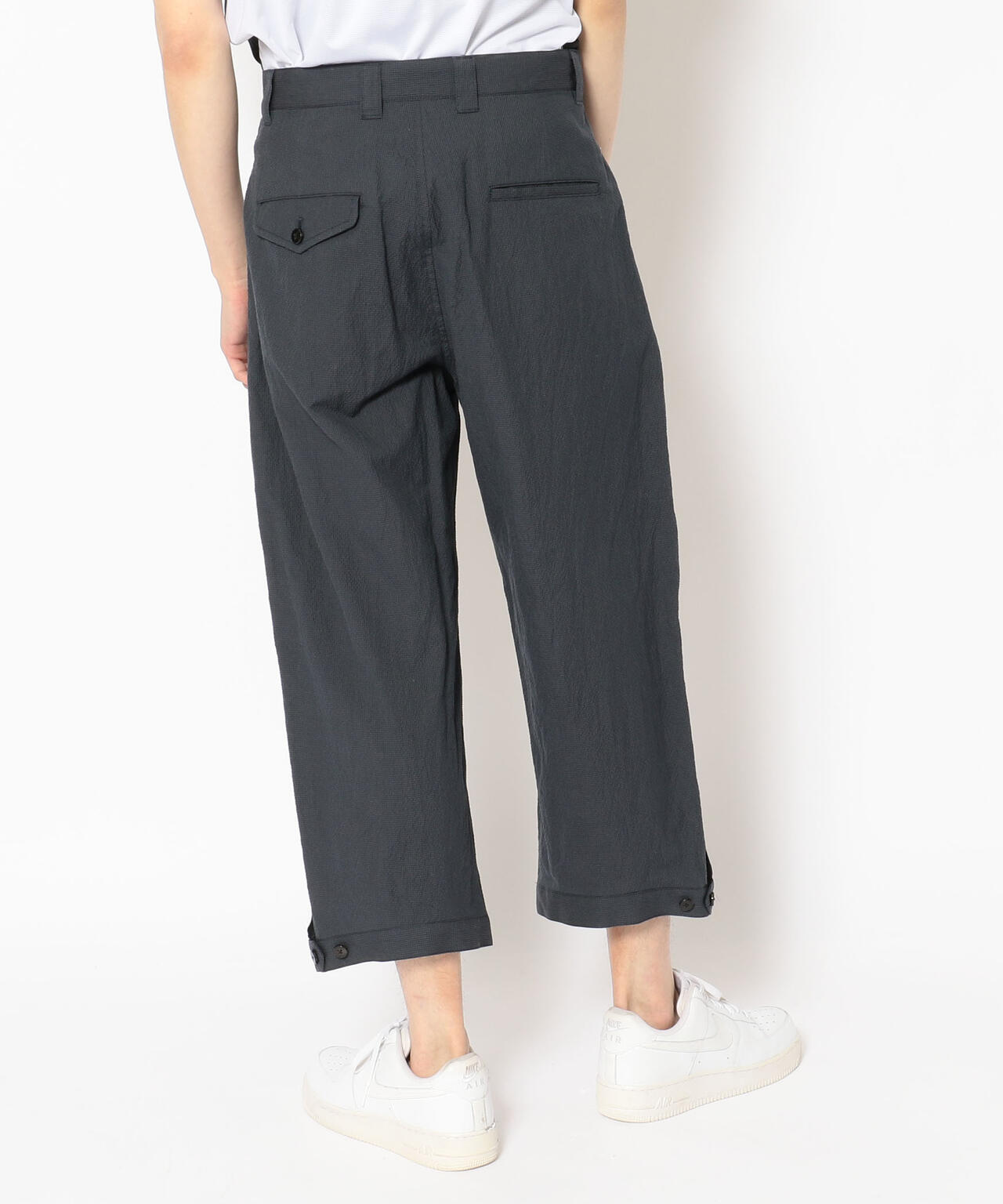 日/祝も発送 【美品】URU TOKYO 1 tuck pants 美シルエット | alamiah