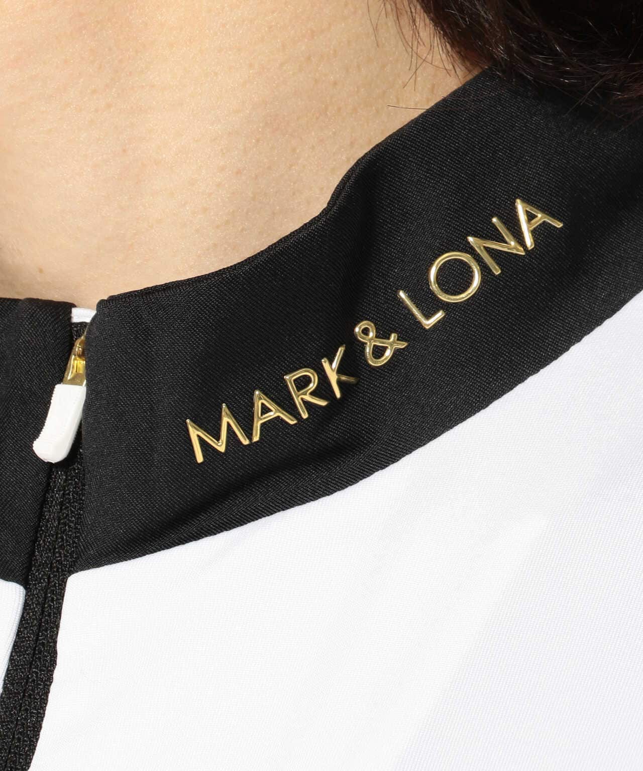 MARK&LONA/マークアンドロナ/ハーフジップハイネックTシャツ   ROYAL