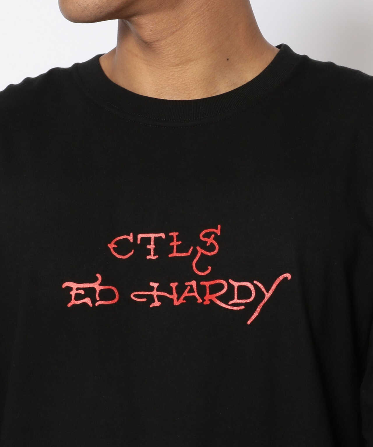 CTLS×Ed Hardy/シーティーエルエス×エド ハーディー/コラボ ロング