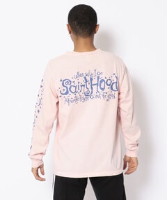 SAINT MICHAEL/セント マイケル/LS TEE SAINT HOOD | ROYAL FLASH ( ロイヤルフラッシュ ) | US  ONLINE STORE（US オンラインストア）